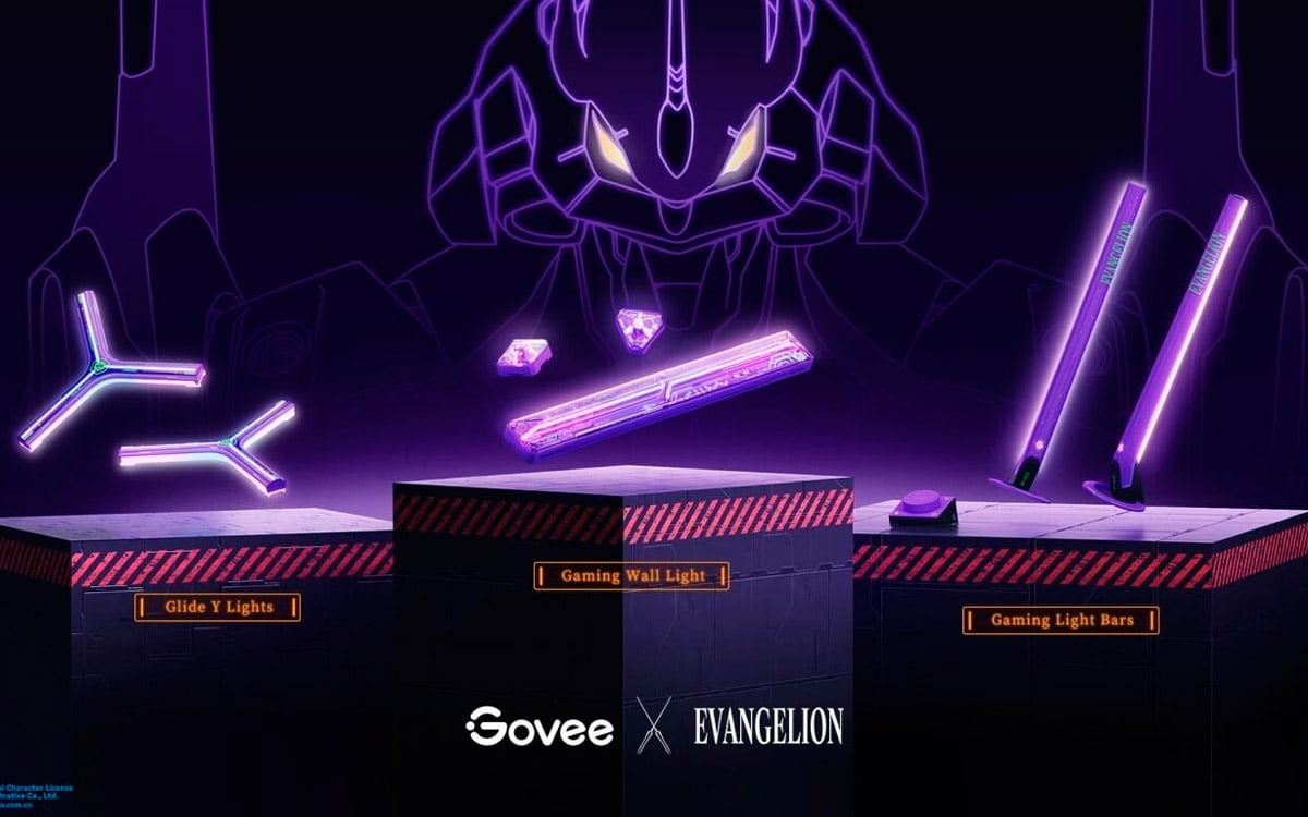 Evangelion vai parar até em "luzes gamer" com lançamento da Govee | Tec Plus+